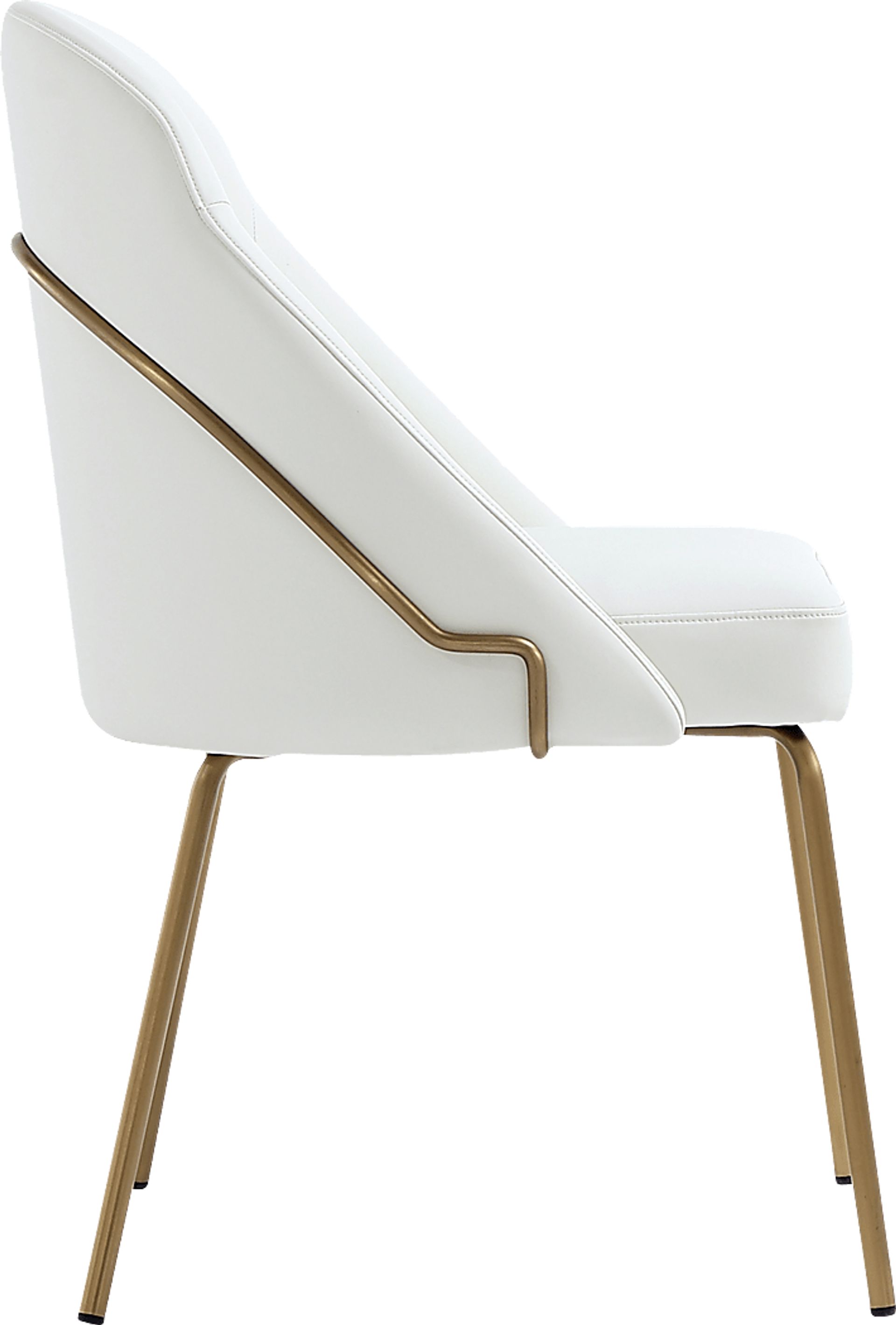 Acewalk II White Dining Chair - Image 6
