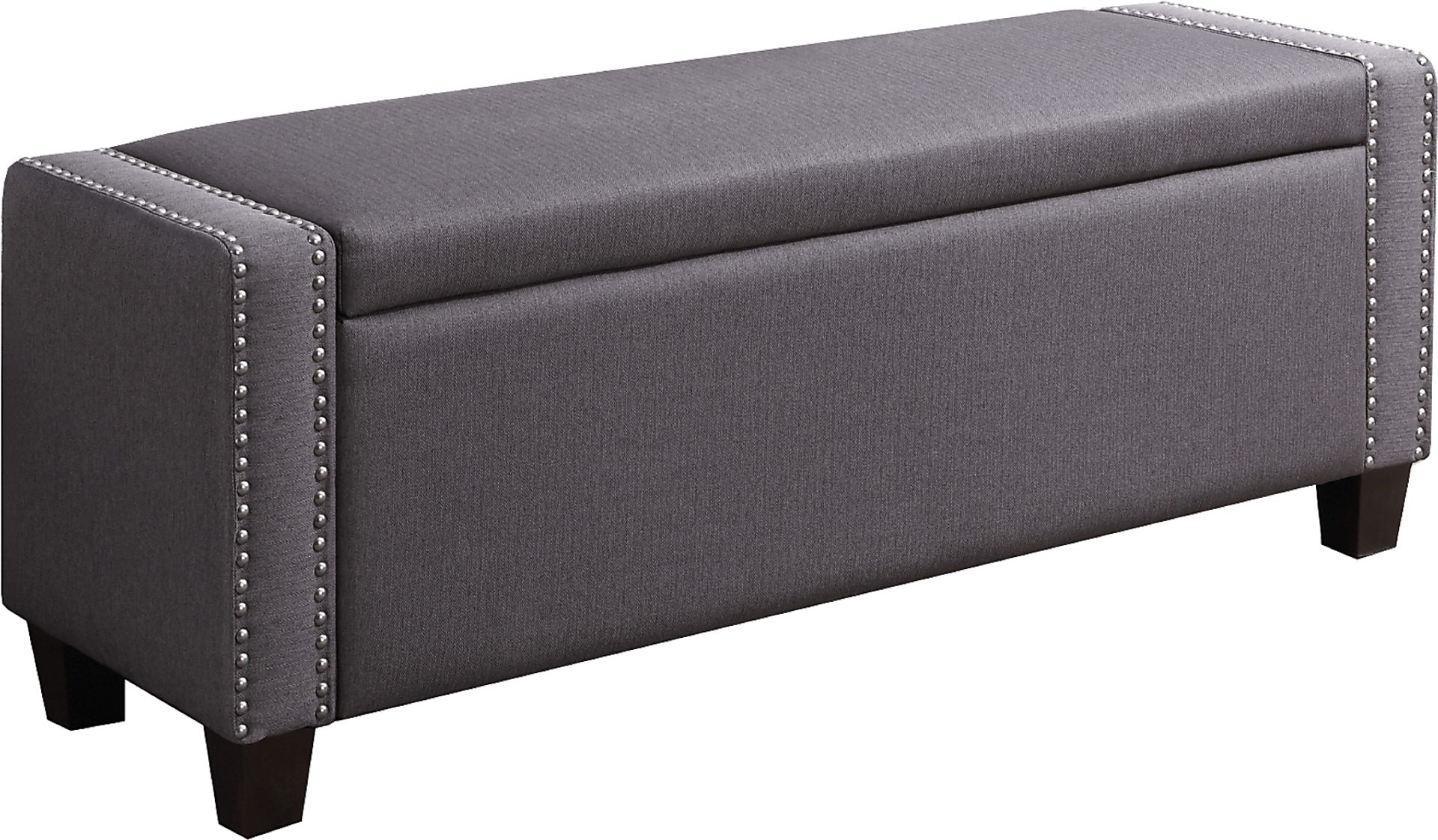 Achelle Slate Storage Bench - Image 1