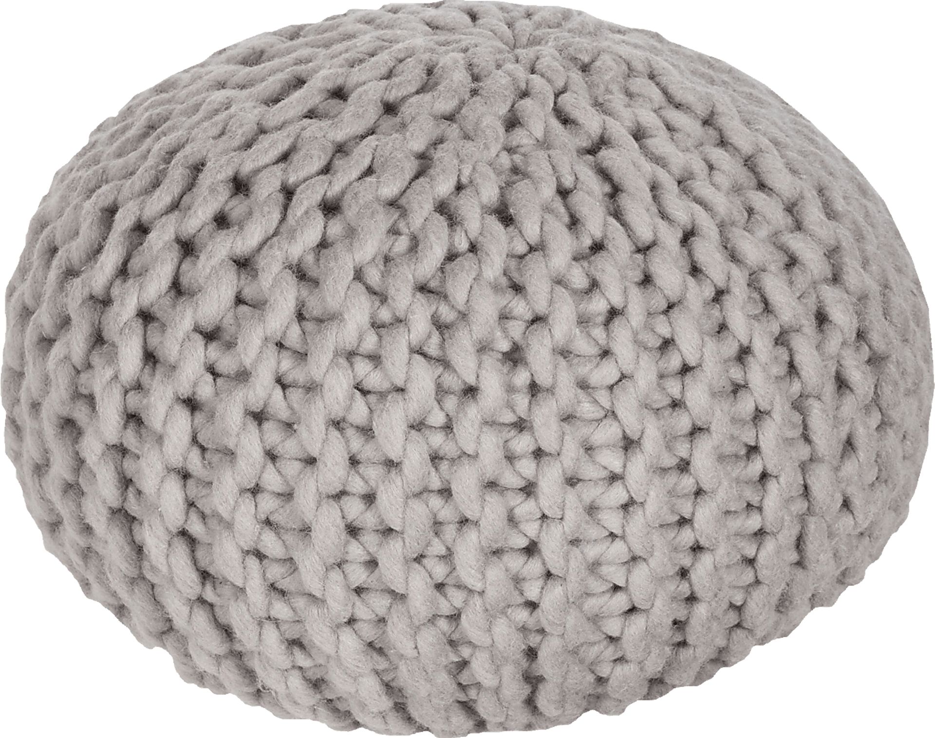 Acheson Taupe Ottoman - Image 1