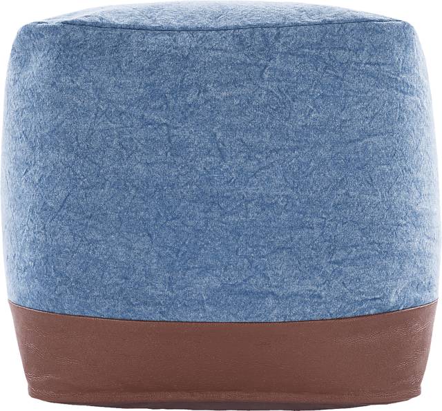 Acheson Teal Ottoman - Thumbnail - Image 5