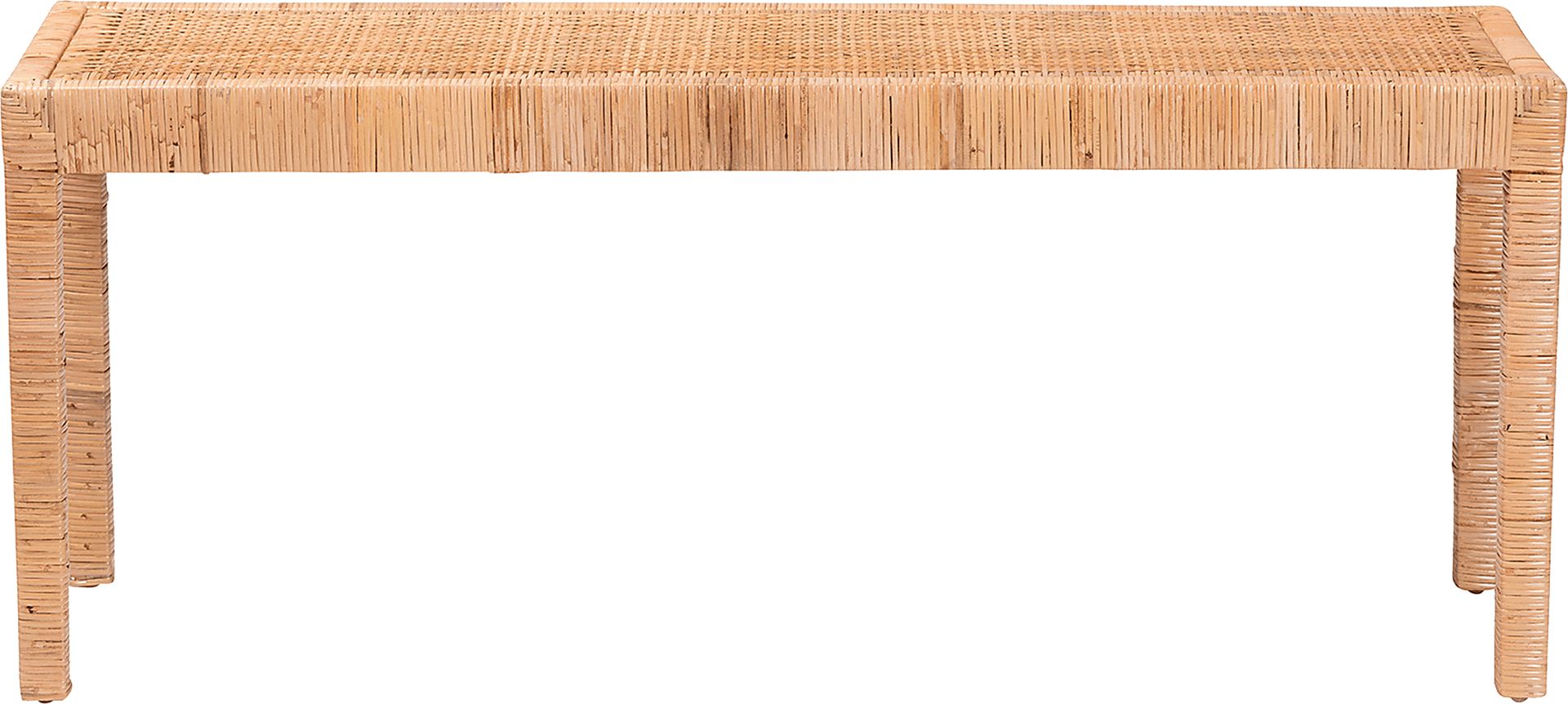 Ackerly Brown Long Bench - Image 4