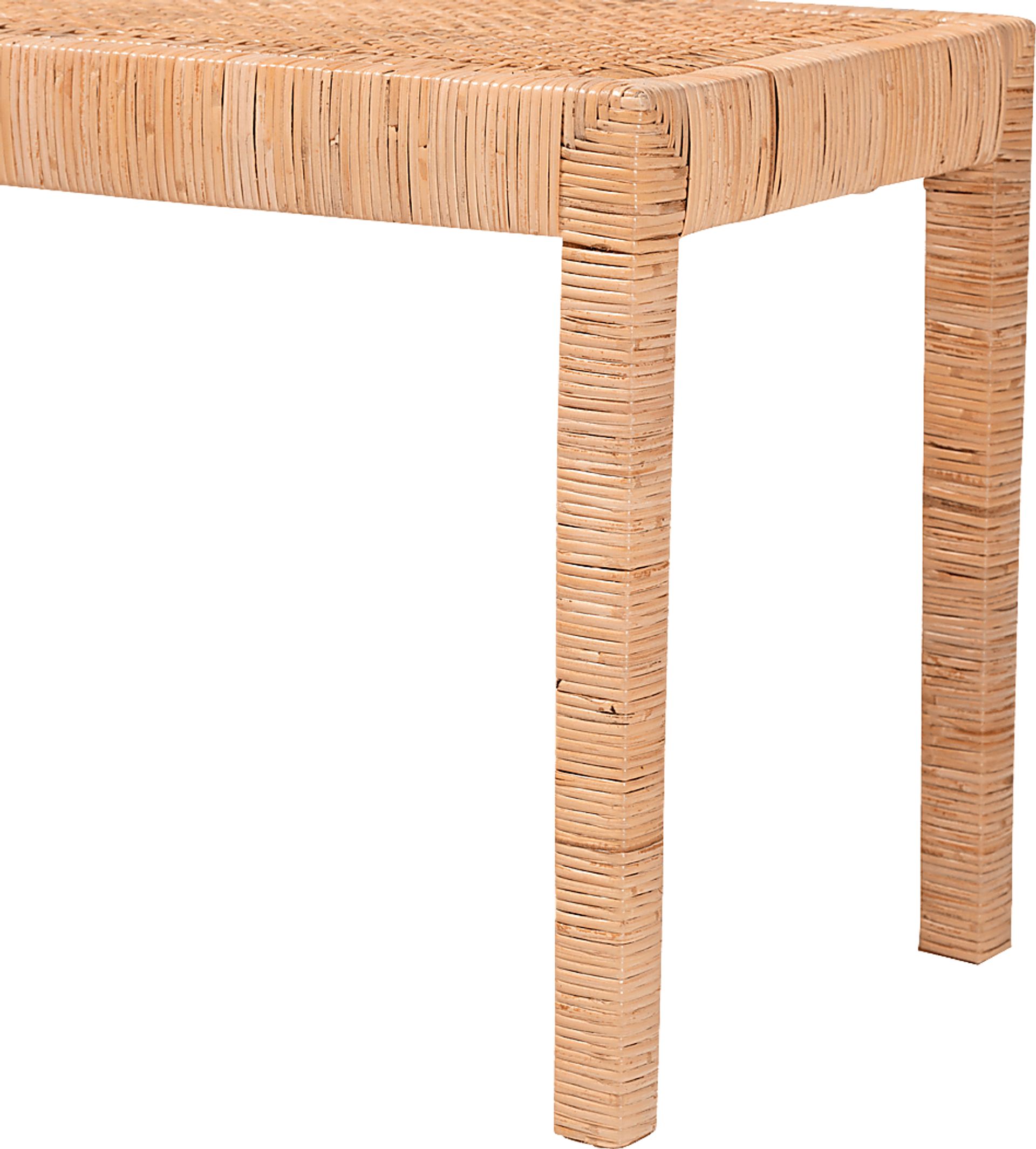 Ackerly Brown Long Bench - Image 7