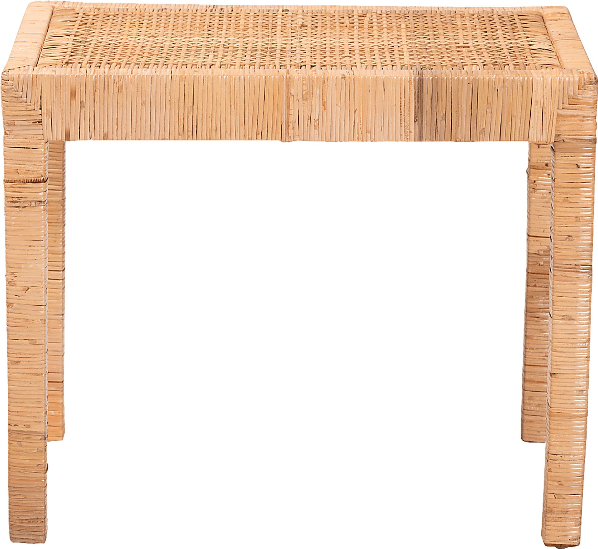 Ackerly Brown Short Bench - Image 4
