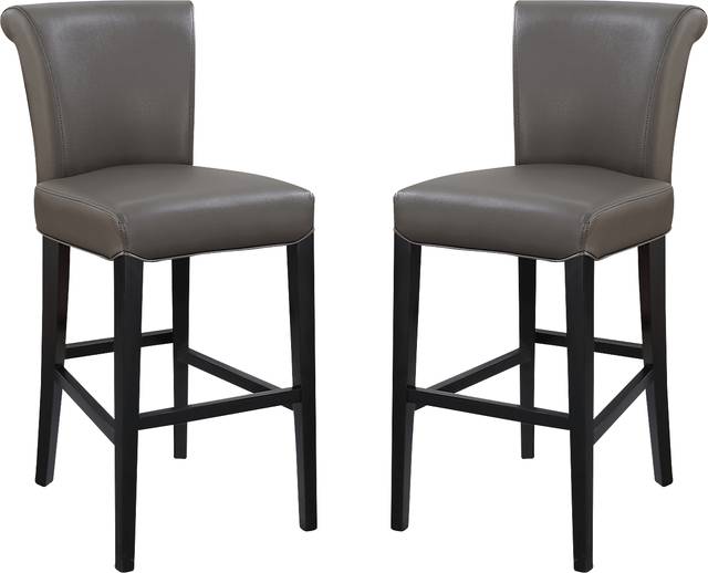 Ackerson Way Brown Barstool, Set of 2 - Thumbnail - Image 4