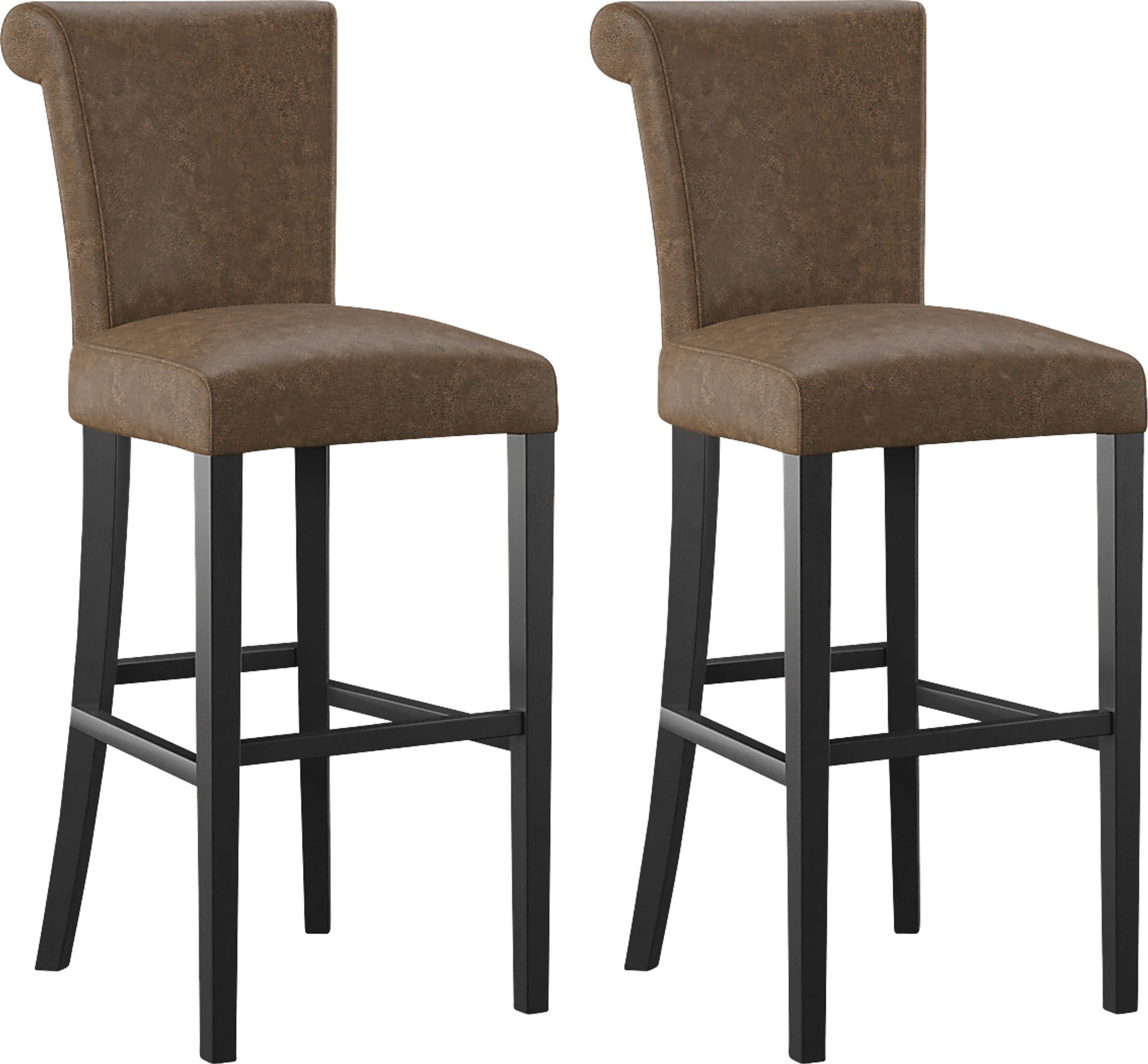 Ackerson Way Brown Barstool, Set of 2 - Image 1