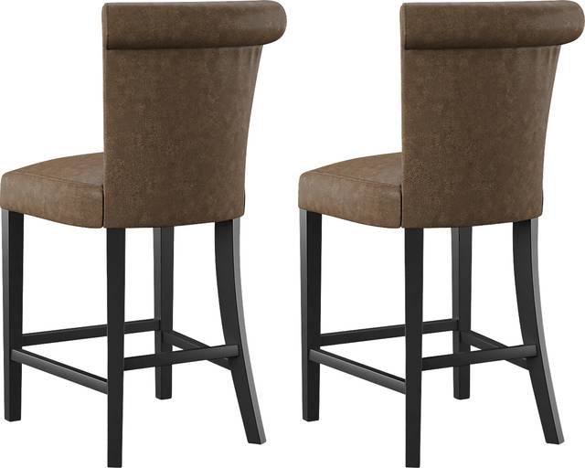 Ackerson Way Brown Counter Height Stool, Set of 2 - Thumbnail - Image 3