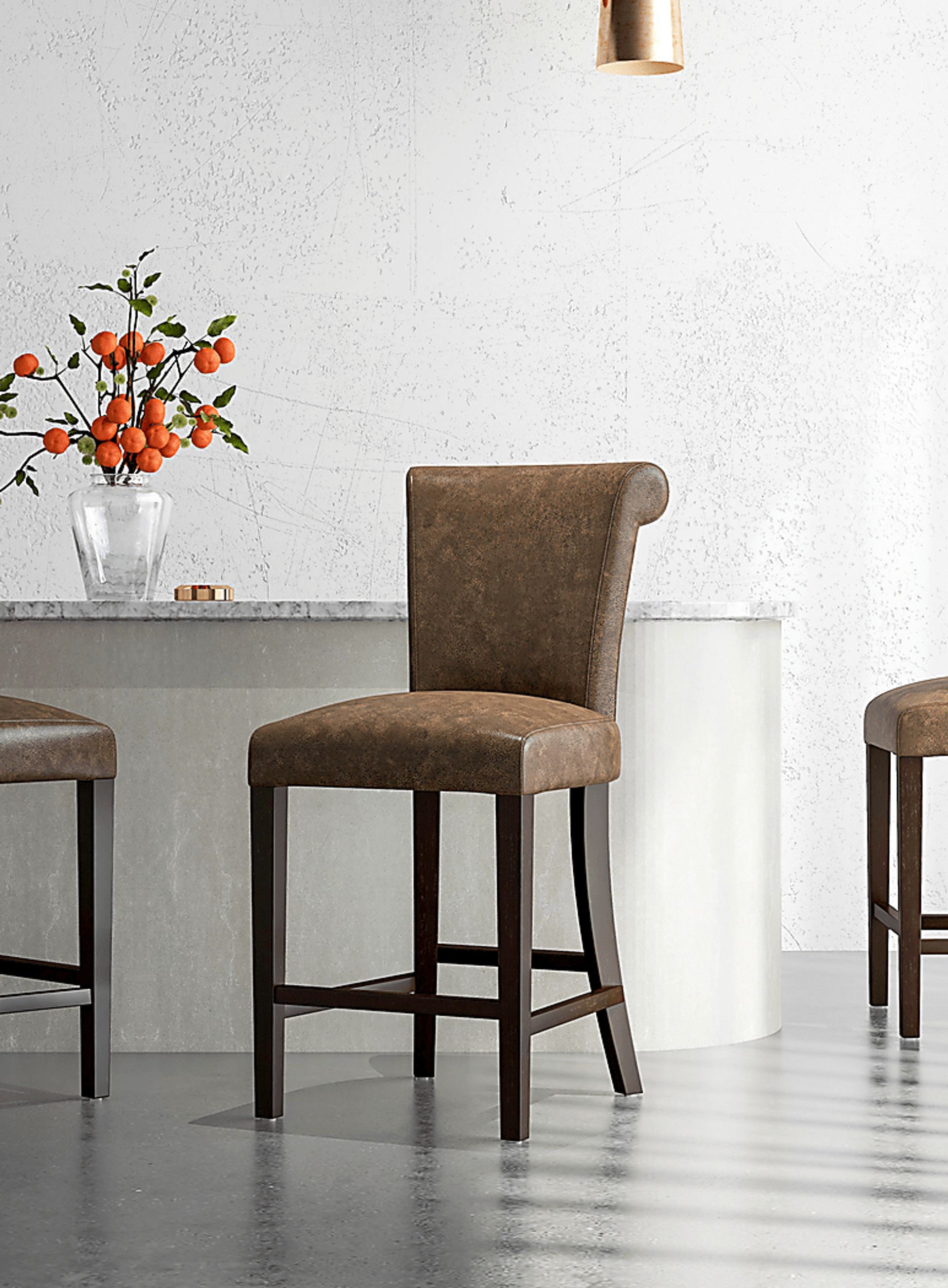 Ackerson Way Brown Counter Height Stool, Set of 2 - Image 5