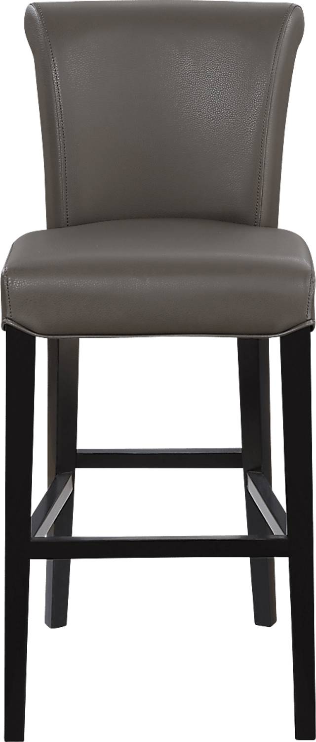 Ackerson Way Gray Barstool, Set of 2 - Thumbnail - Image 2