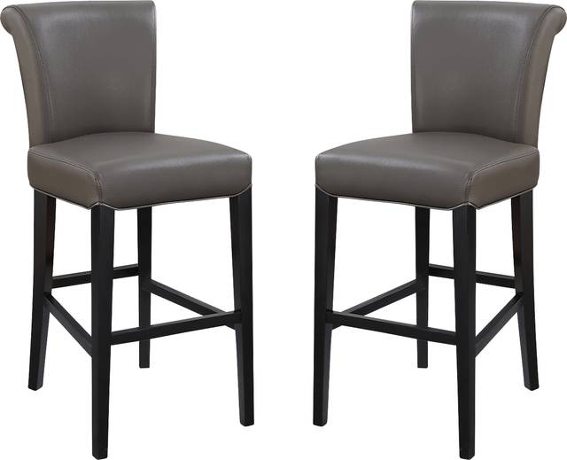 Ackerson Way Gray Barstool, Set of 2 - Thumbnail - Image 1