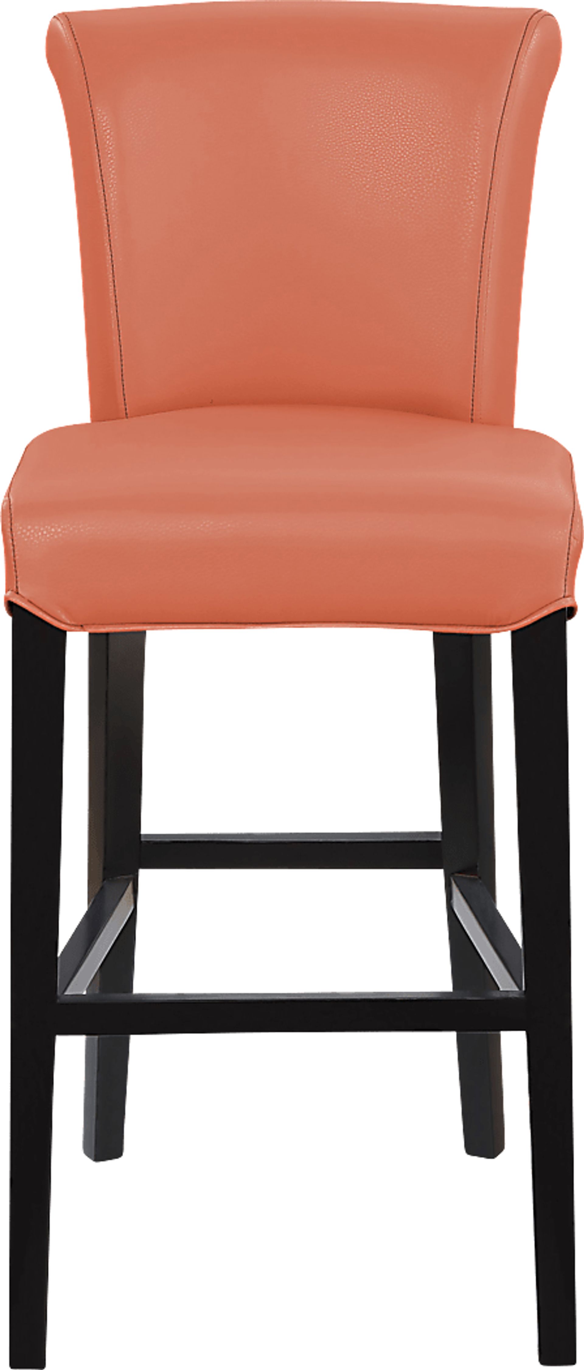 Ackerson Way Orange Barstool, Set of 2 - Image 2