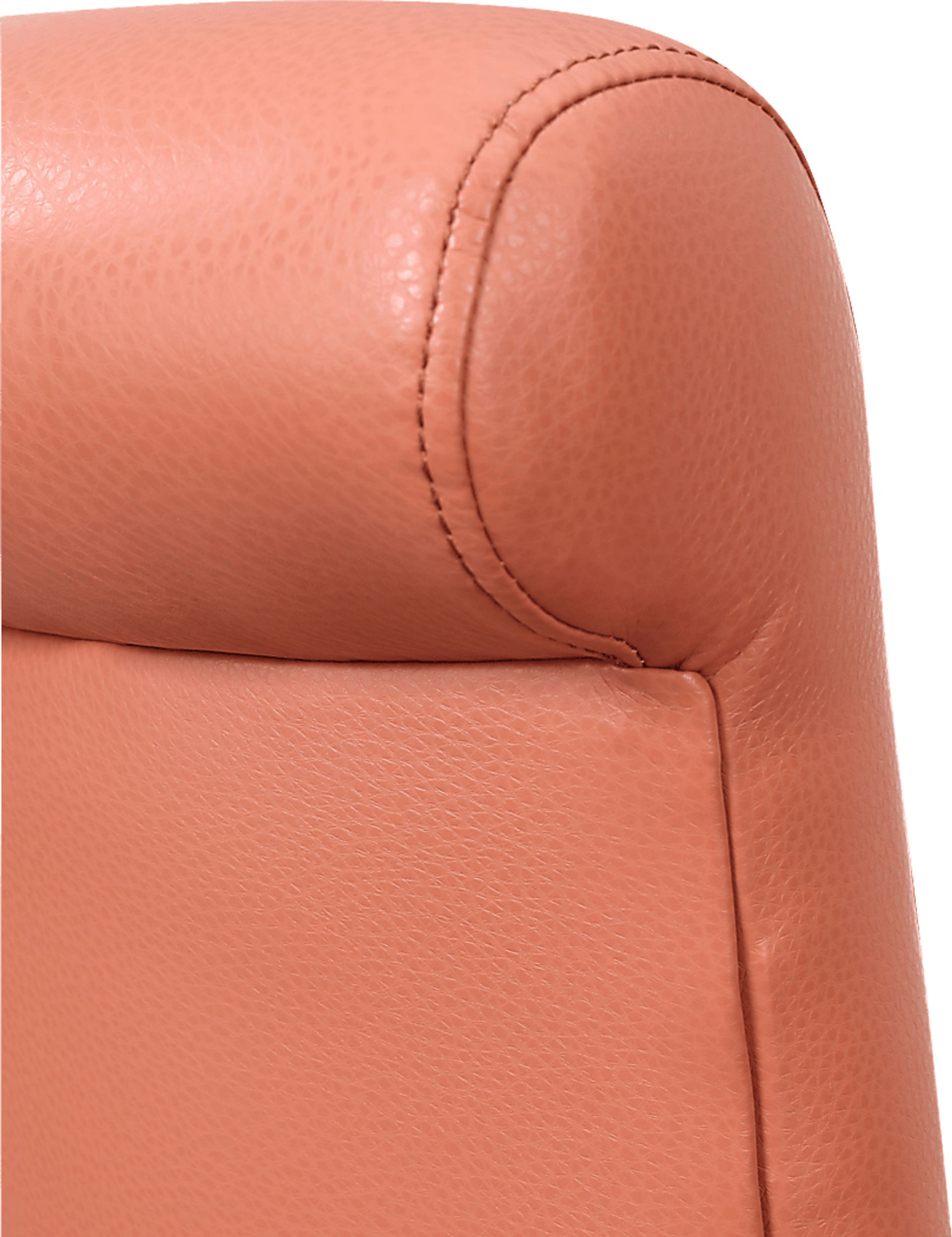 Ackerson Way Orange Barstool, Set of 2 - Image 4