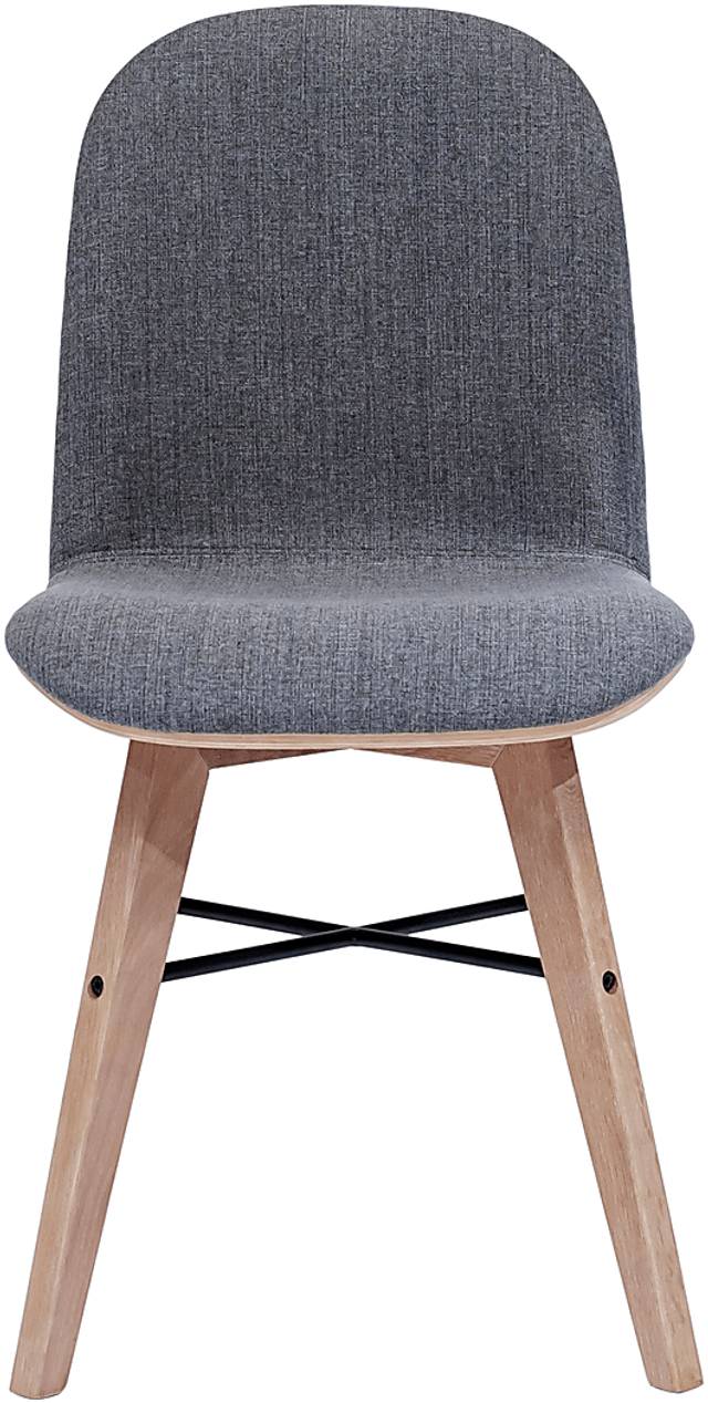 Acklam Gray Side Chair, Set of 2 - Thumbnail - Image 2