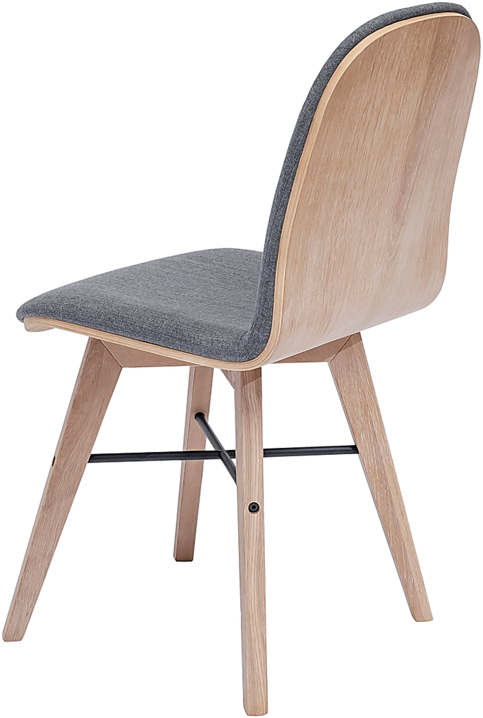 Acklam Gray Side Chair, Set of 2 - Image 4