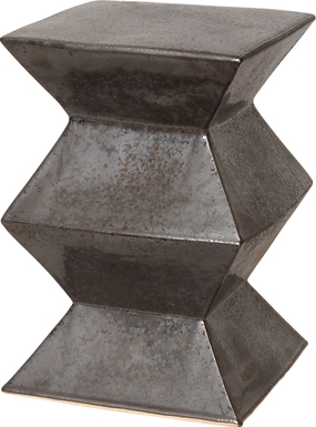 Ackley Gray Outdoor Stool