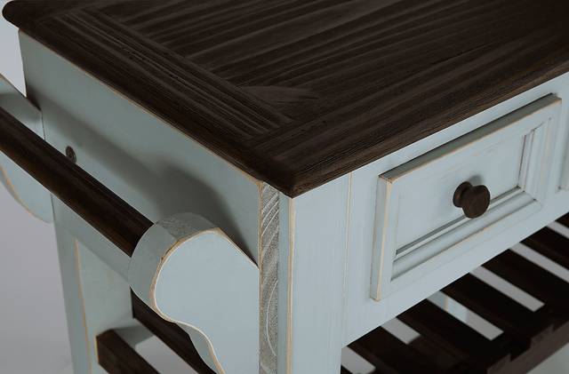 Ackley Green Kitchen Island - Thumbnail - Image 4