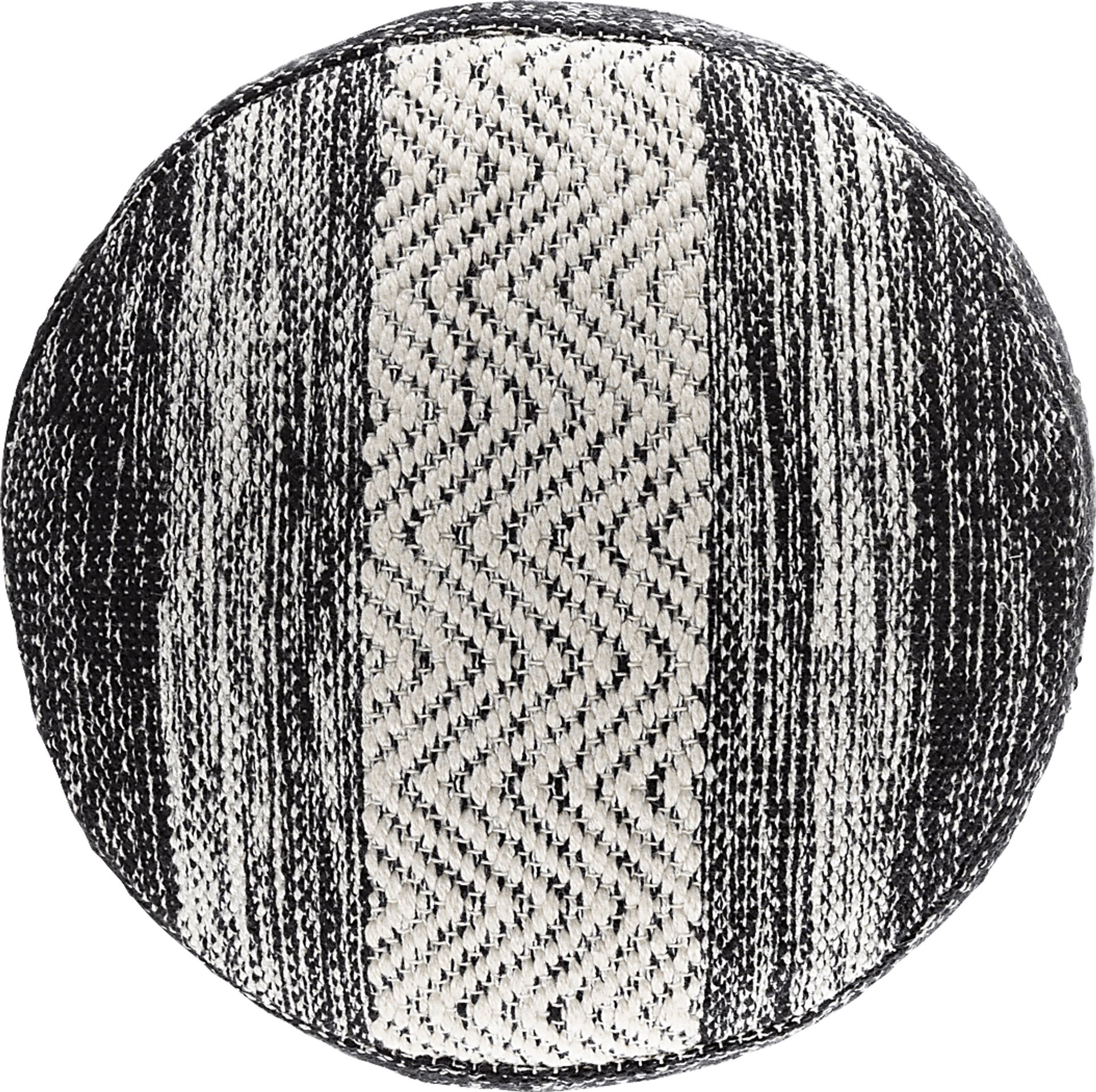 Ackrow Black Ottoman - Image 5