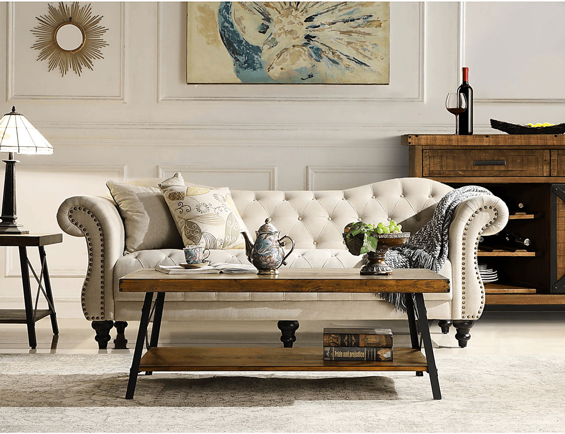 Acoma Espresso Cocktail Table - Image 5