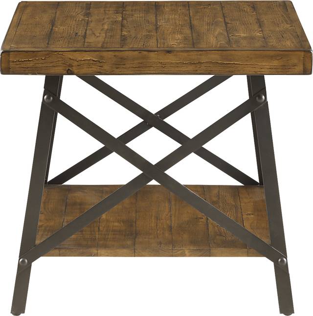 Acoma Brown End Table - Thumbnail - Image 2