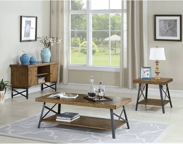 Acoma Brown End Table - Thumbnail - Image 5