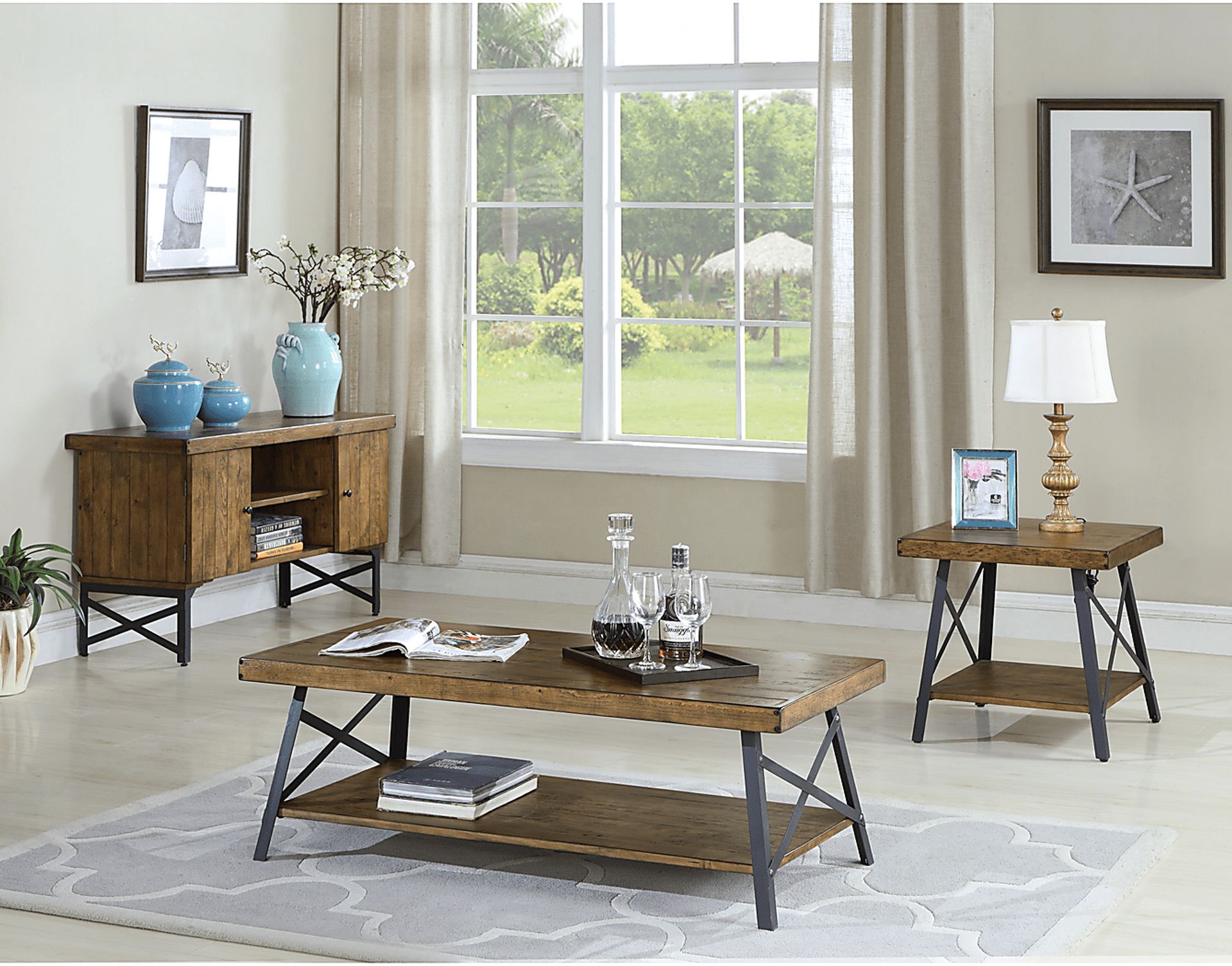 Acoma Brown End Table - Image 5