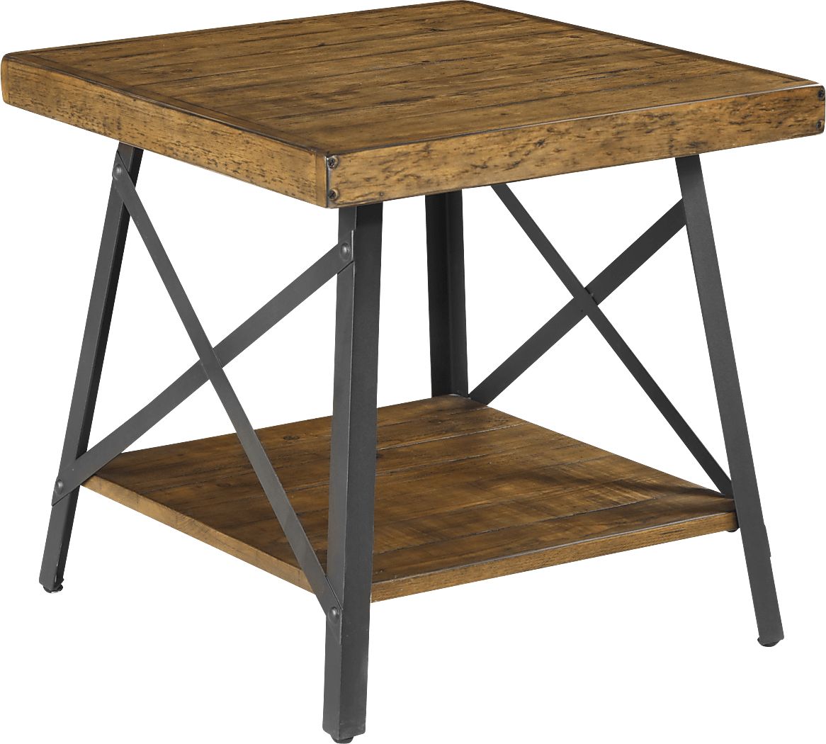 Rustic End & Side Tables for Living Room