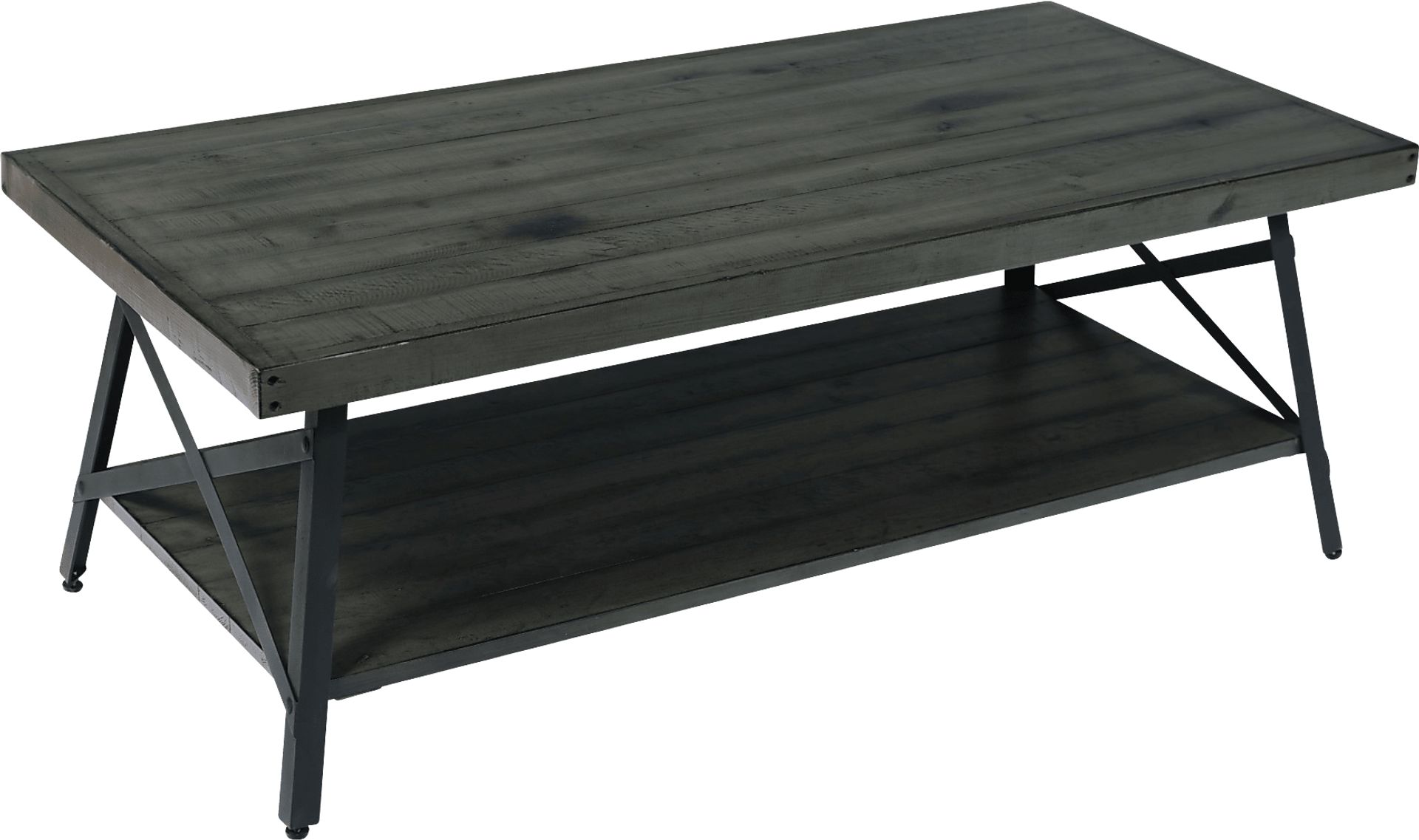 Acoma Gray Cocktail Table - Image 1