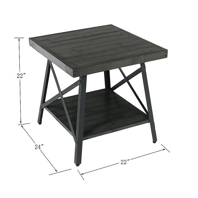Acoma Gray End Table - Thumbnail - Image 5