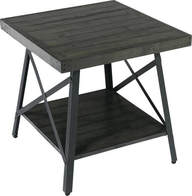 Acoma Gray End Table - Thumbnail - Image 1