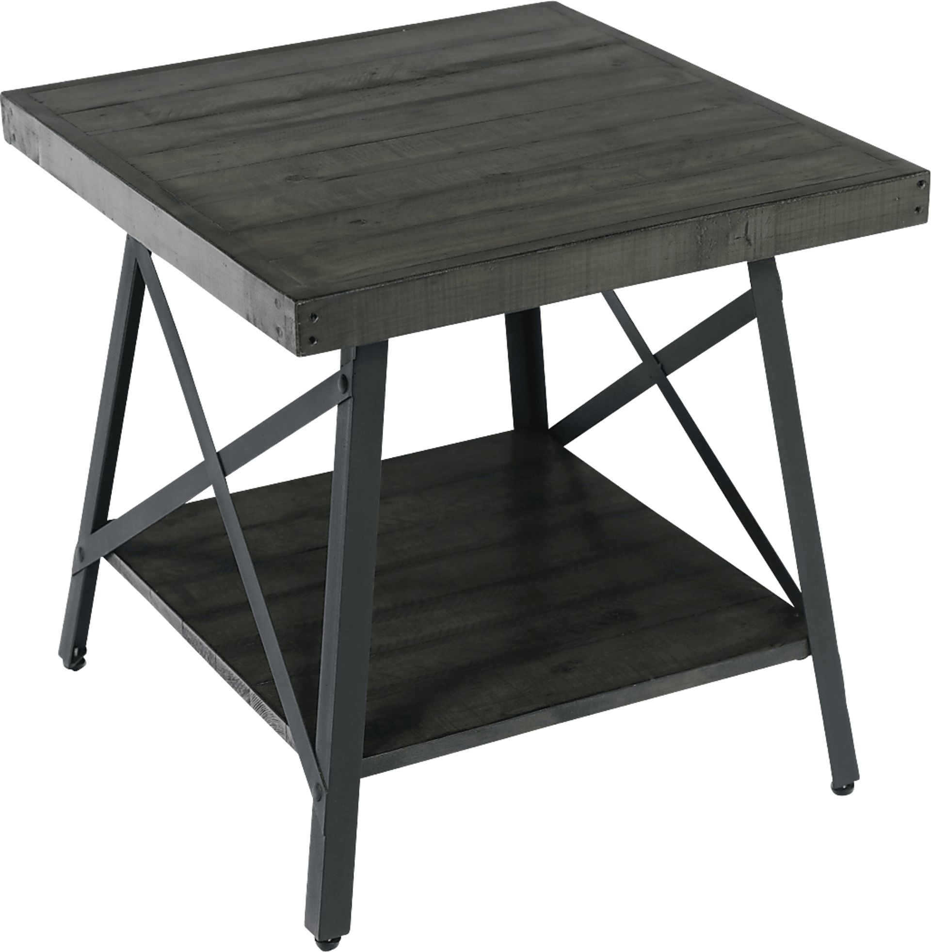 Acoma Gray End Table - Image 1