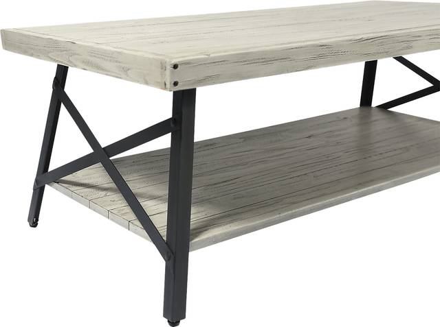 Acoma Light Gray Cocktail Table - Thumbnail - Image 4