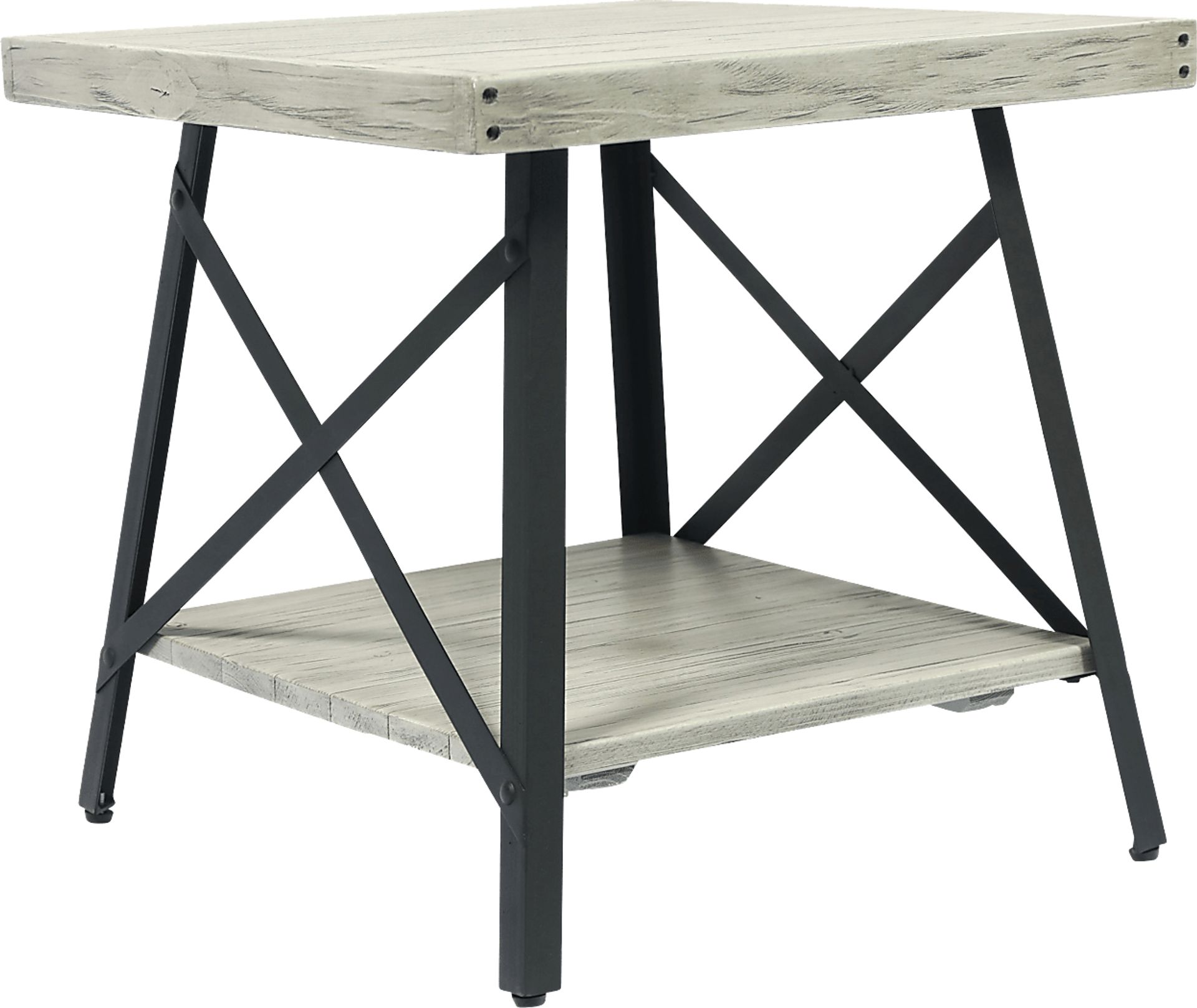 Acoma Light Gray End Table - Image 2