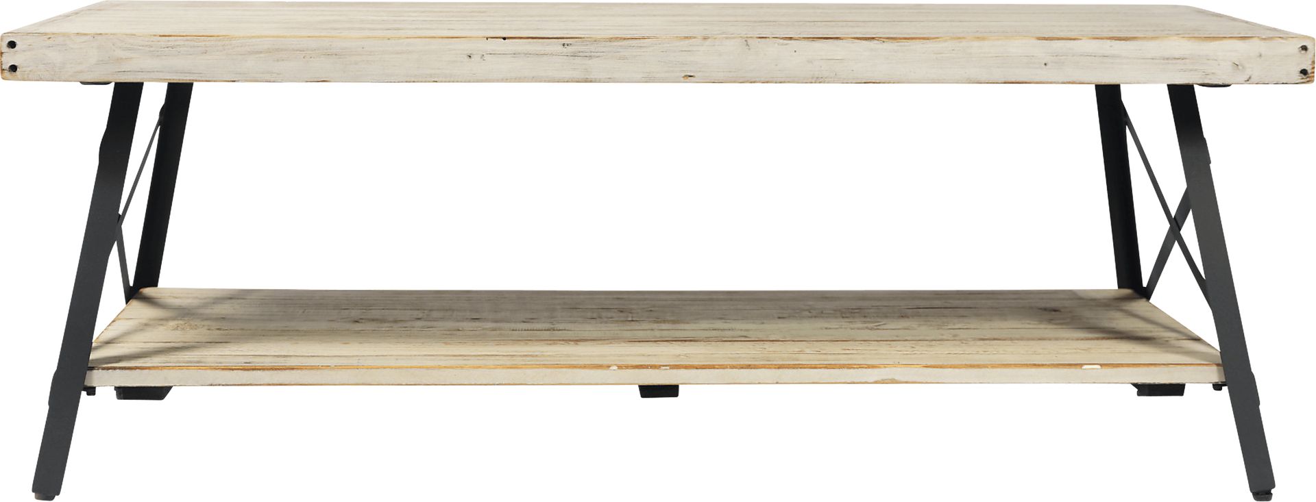 Acoma White Cocktail Table - Image 2