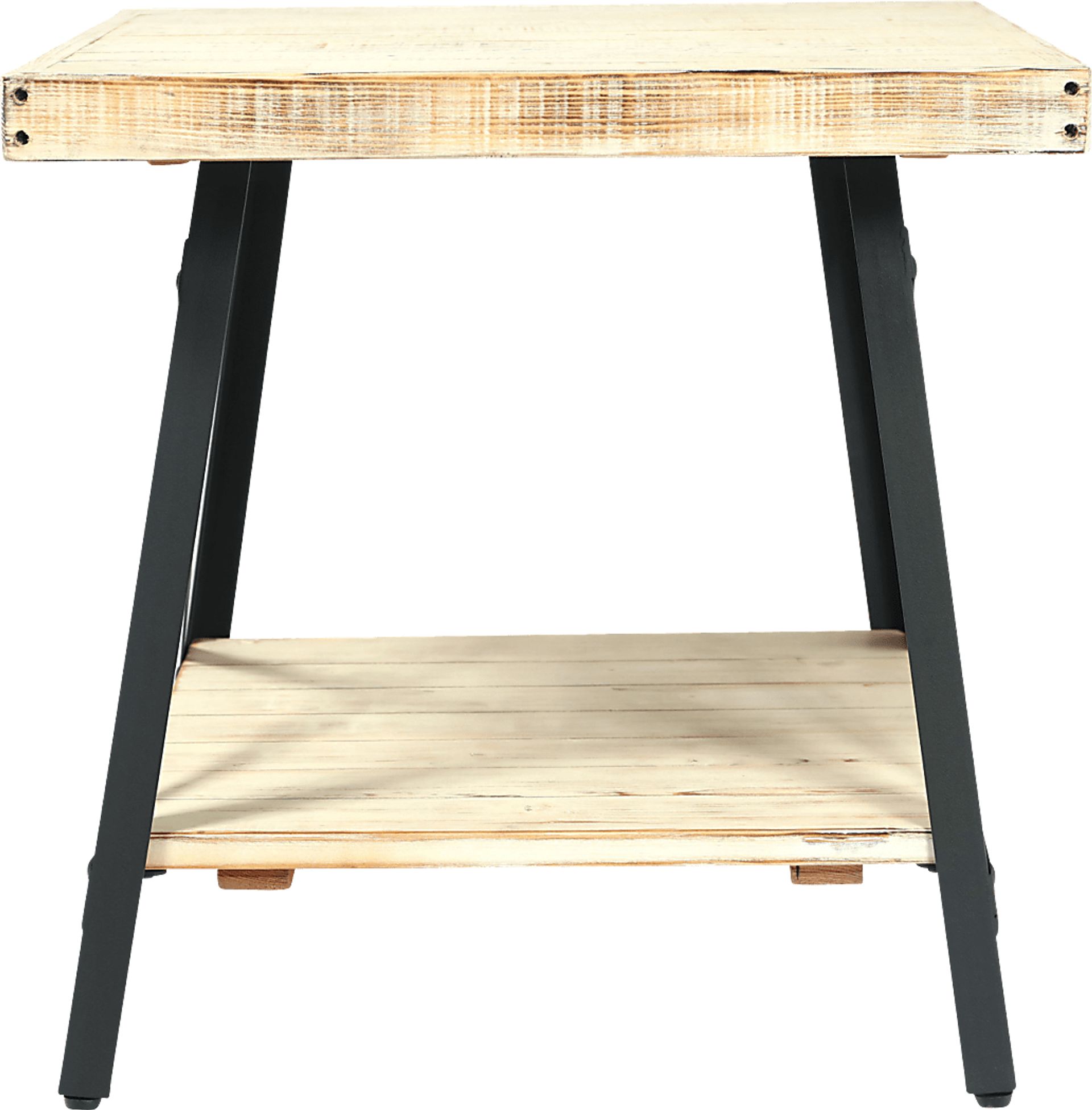 Acoma White End Table - Image 4