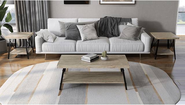 Acoma White End Table - Thumbnail - Image 5