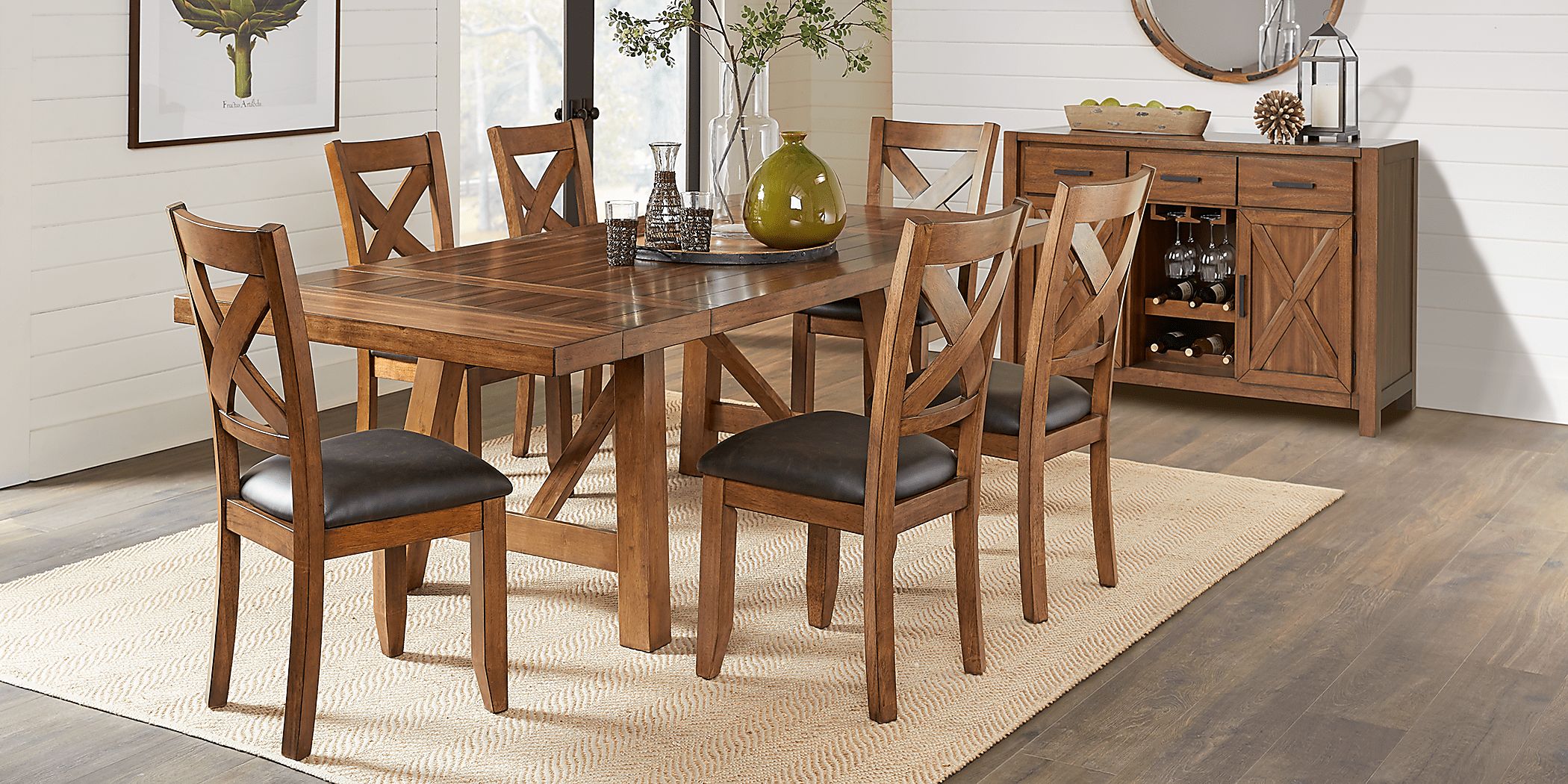 Dining chairs rooms to go hot sale