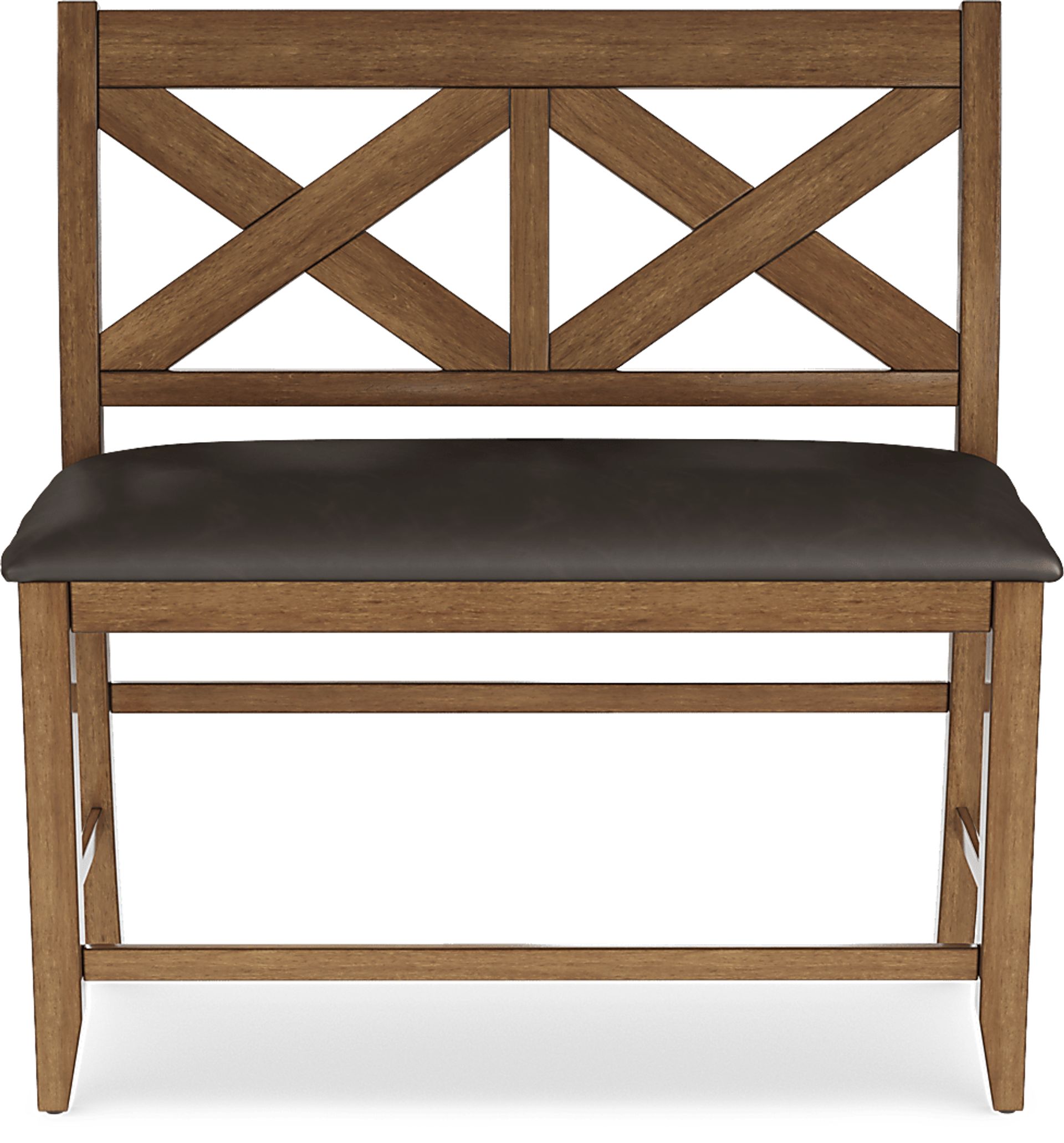 Acorn Cottage Brown Counter Height Bench - Image 2