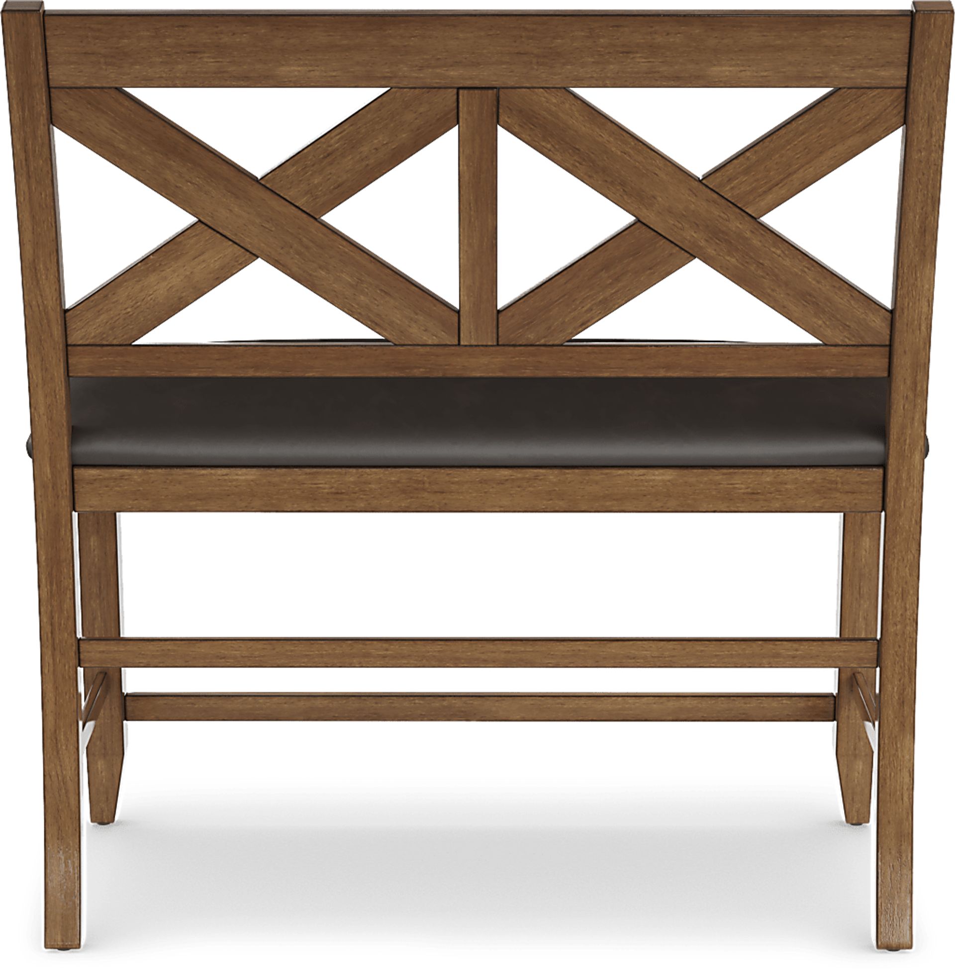 Acorn Cottage Brown Counter Height Bench - Image 3