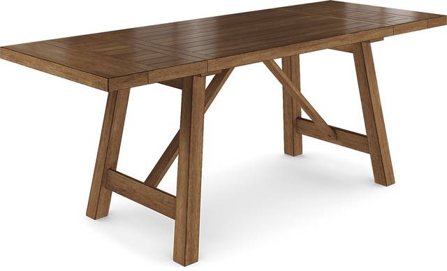 Acorn Cottage Brown Counter Height Dining Table - Thumbnail - Image 1