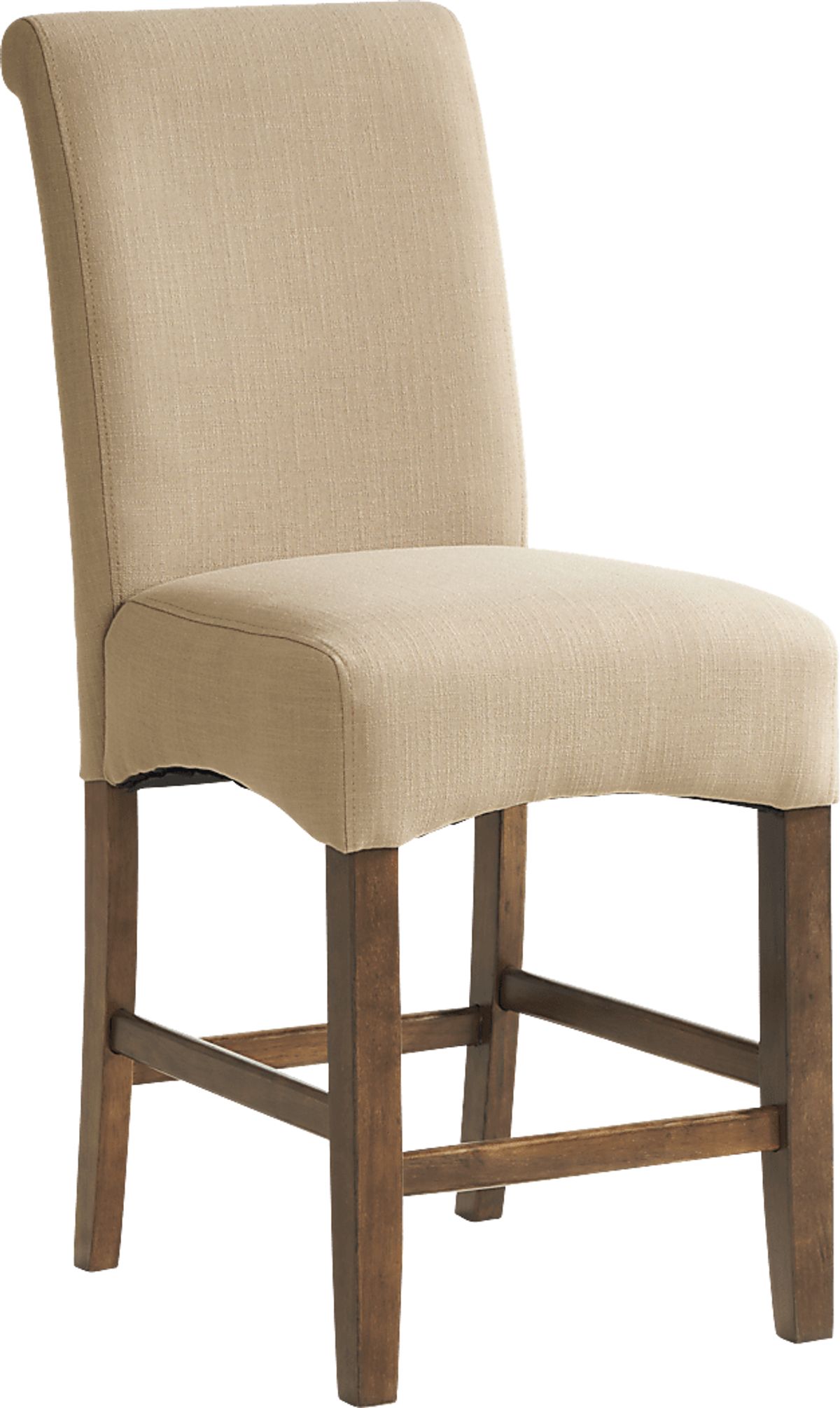 Acorn Cottage Light Brown Wood Counter Height Stool Rooms to Go