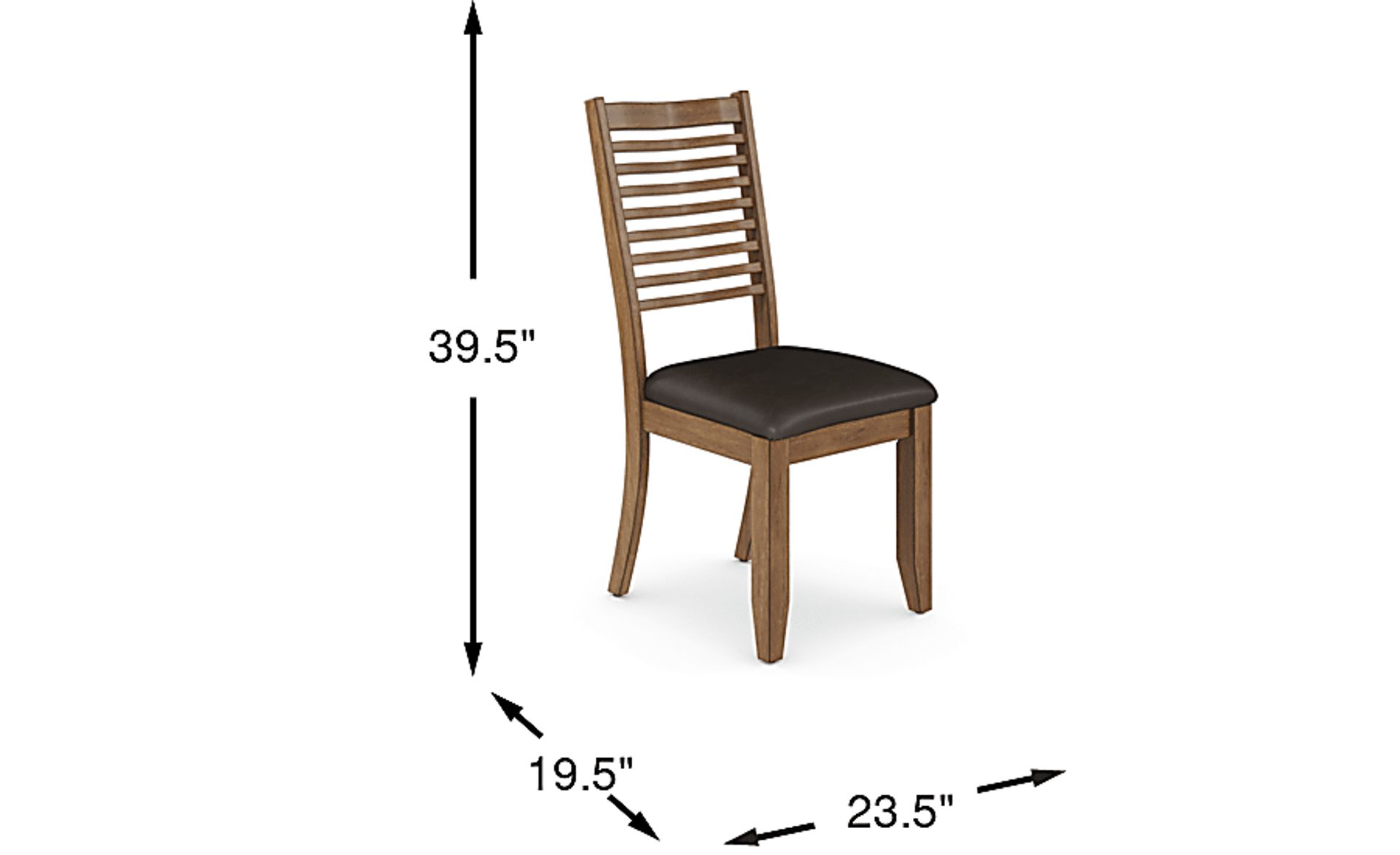 Dimension Image. Please refer to the Dimension Tab on this page for dimension details.