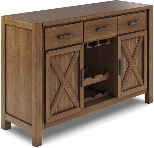 Acorn Cottage Brown Server - Thumbnail - Image 2