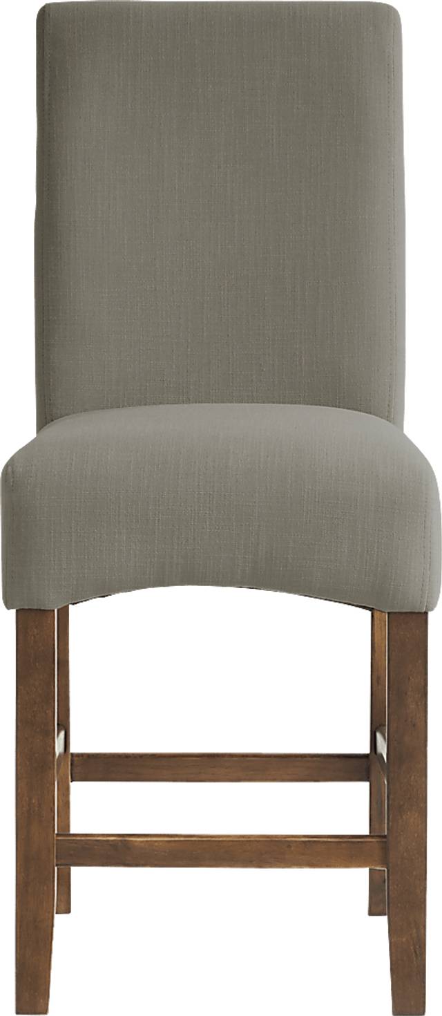 Acorn Cottage Gray Counter Height Stool - Thumbnail - Image 2