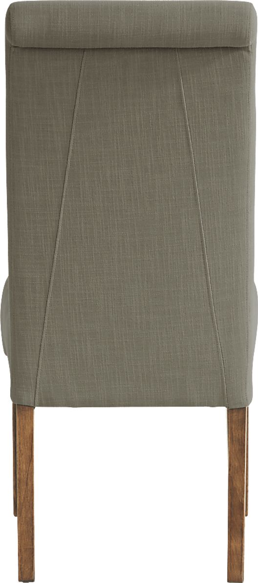 Acorn Cottage Brown 5 Pc Dining Room with Gray Chairs Rooms To Go