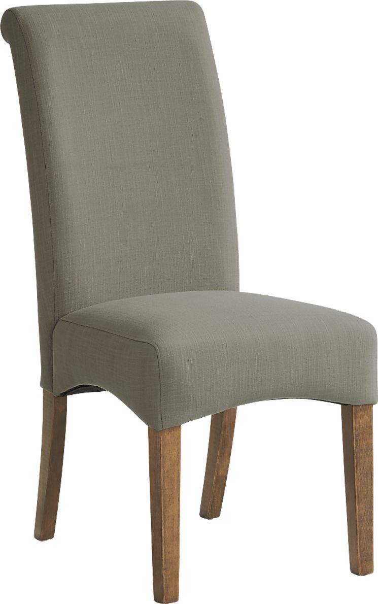 Acorn Cottage Brown 5 Pc Dining Room with Gray Chairs Rooms To Go