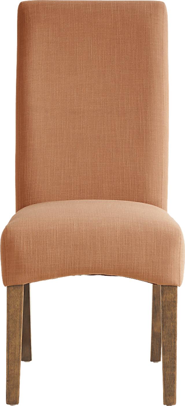 Acorn Cottage Brown 5 Pc Dining Room with Orange Chairs - Thumbnail - Image 6