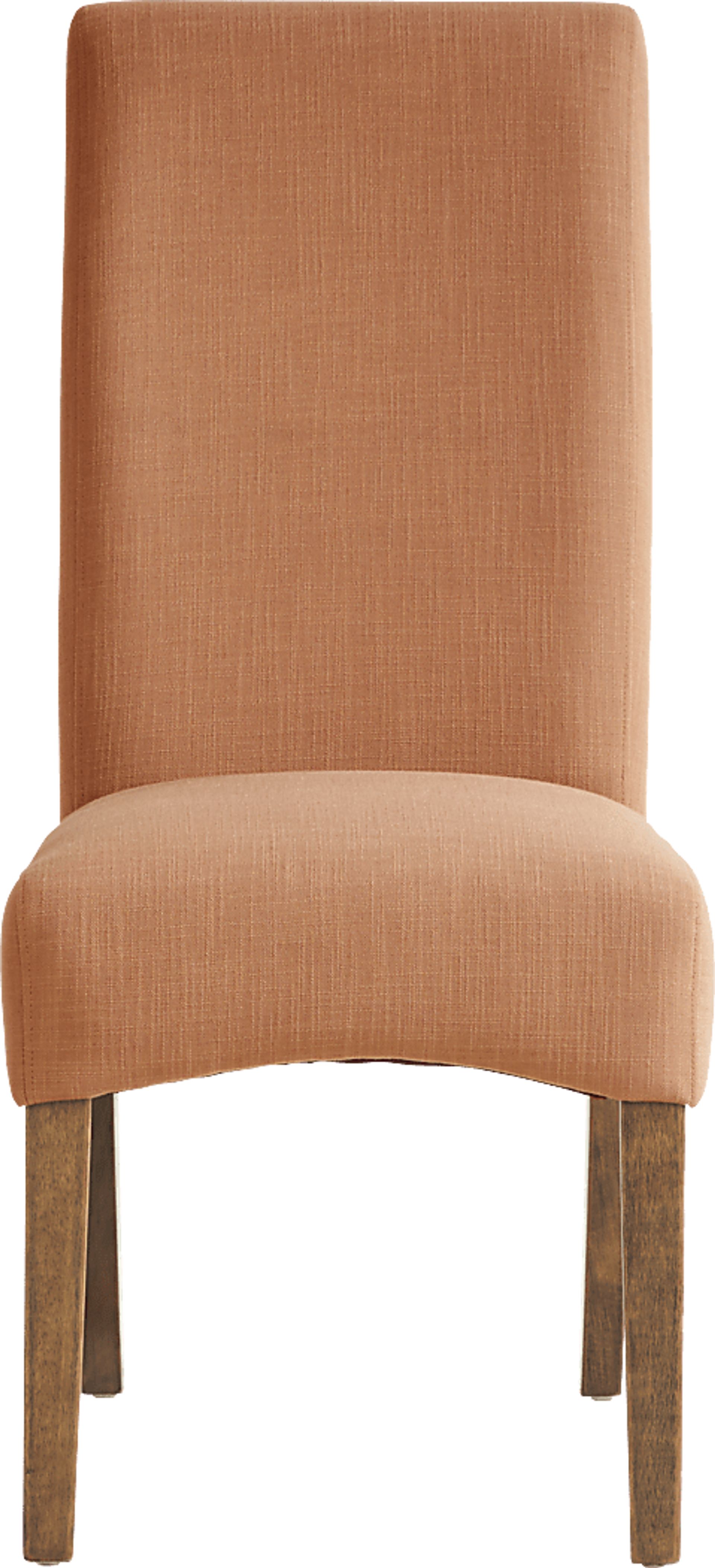 Acorn Cottage Brown 5 Pc Dining Room with Orange Chairs - Image 6