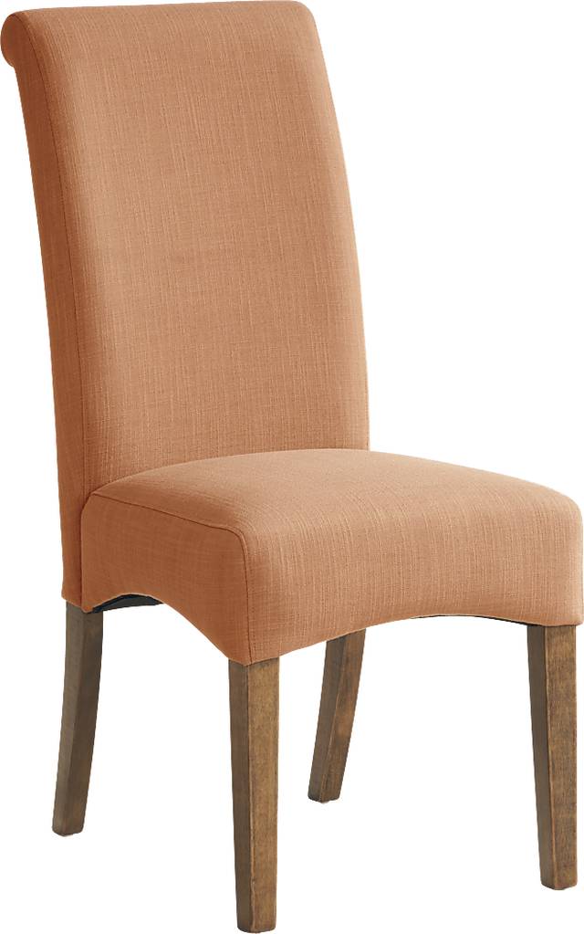 Acorn Cottage Brown 5 Pc Dining Room with Orange Chairs - Thumbnail - Image 5