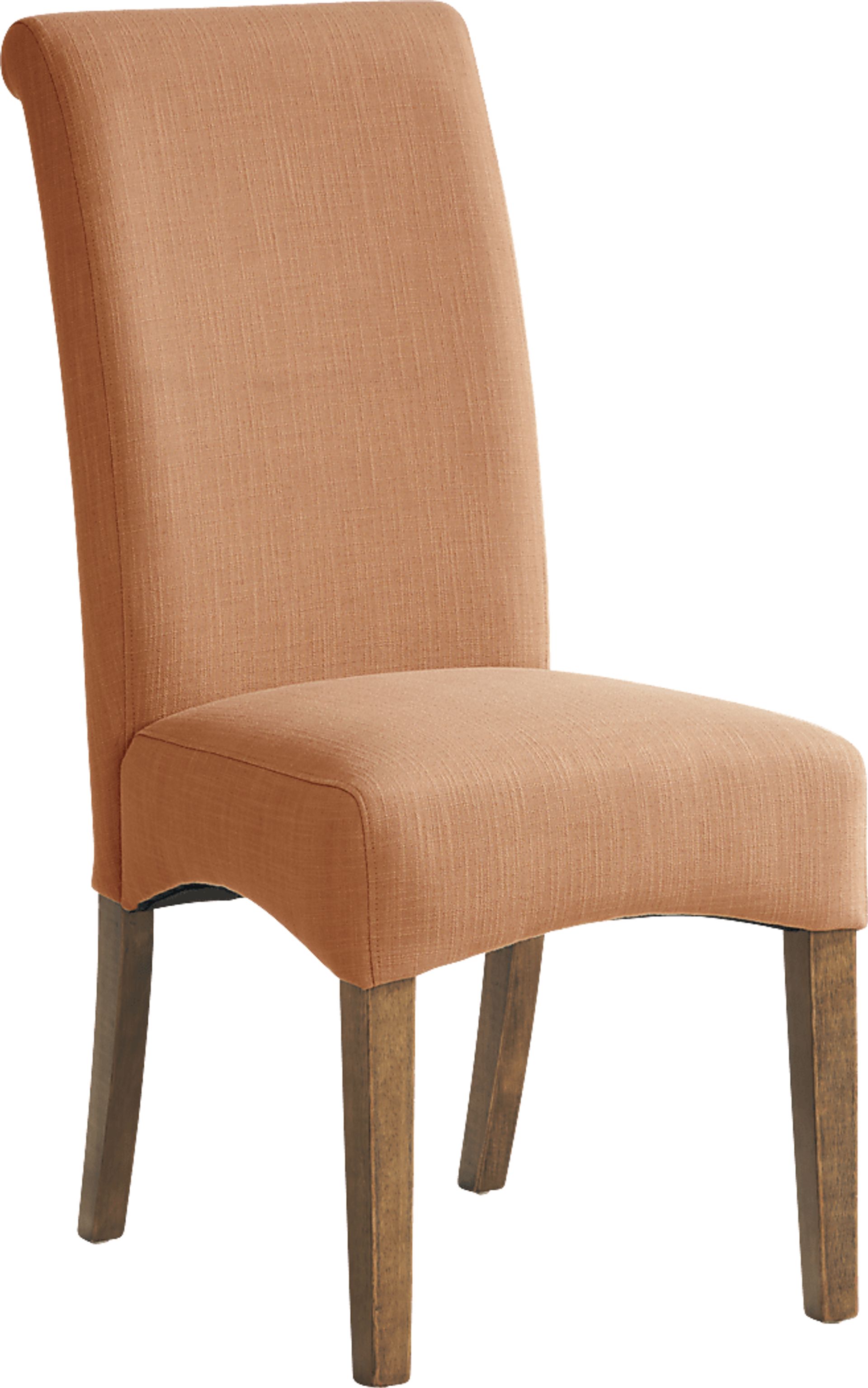 Acorn Cottage Brown 5 Pc Dining Room with Orange Chairs - Image 5