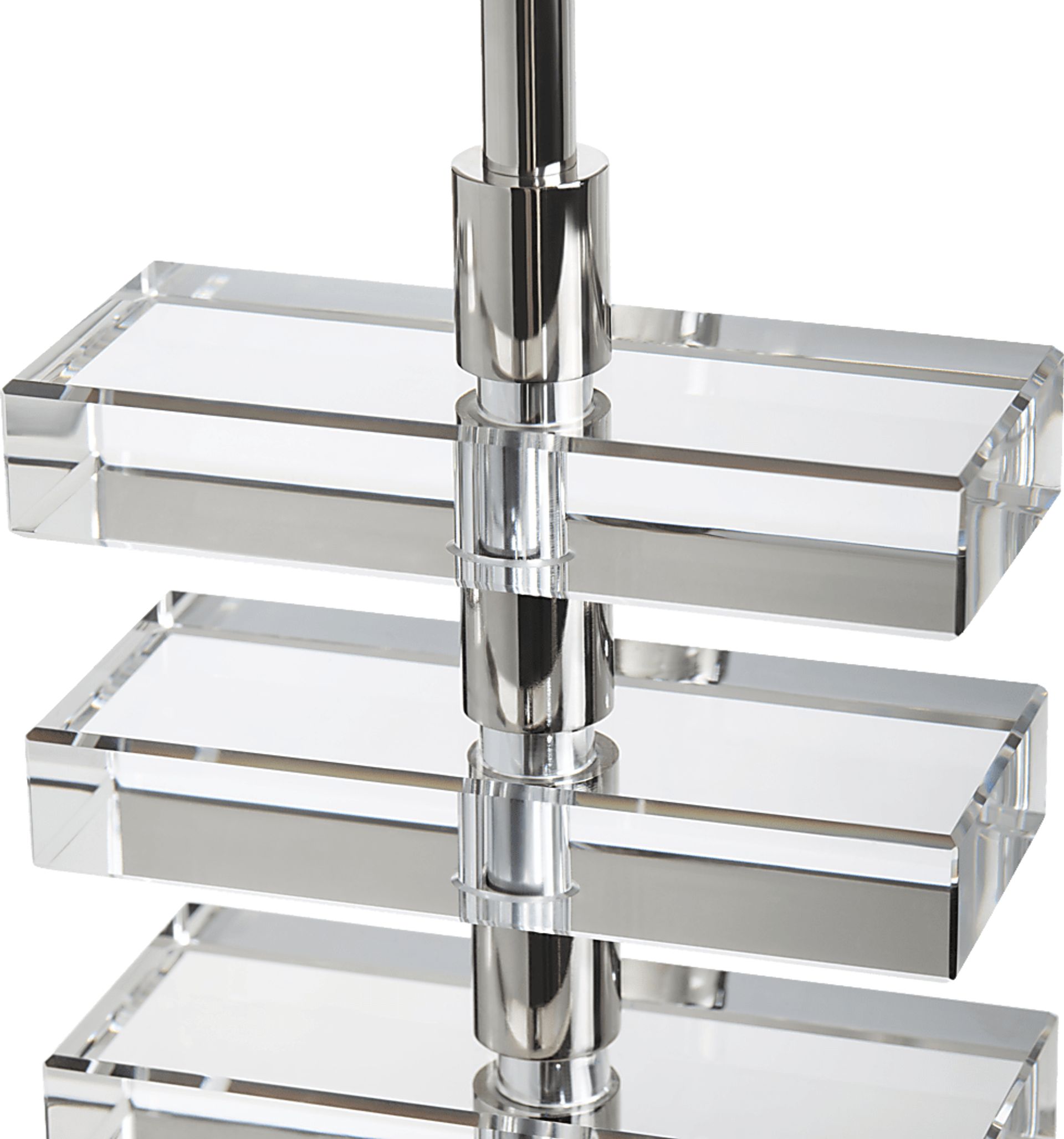 Acosta Circle Silver Lamp - Image 3