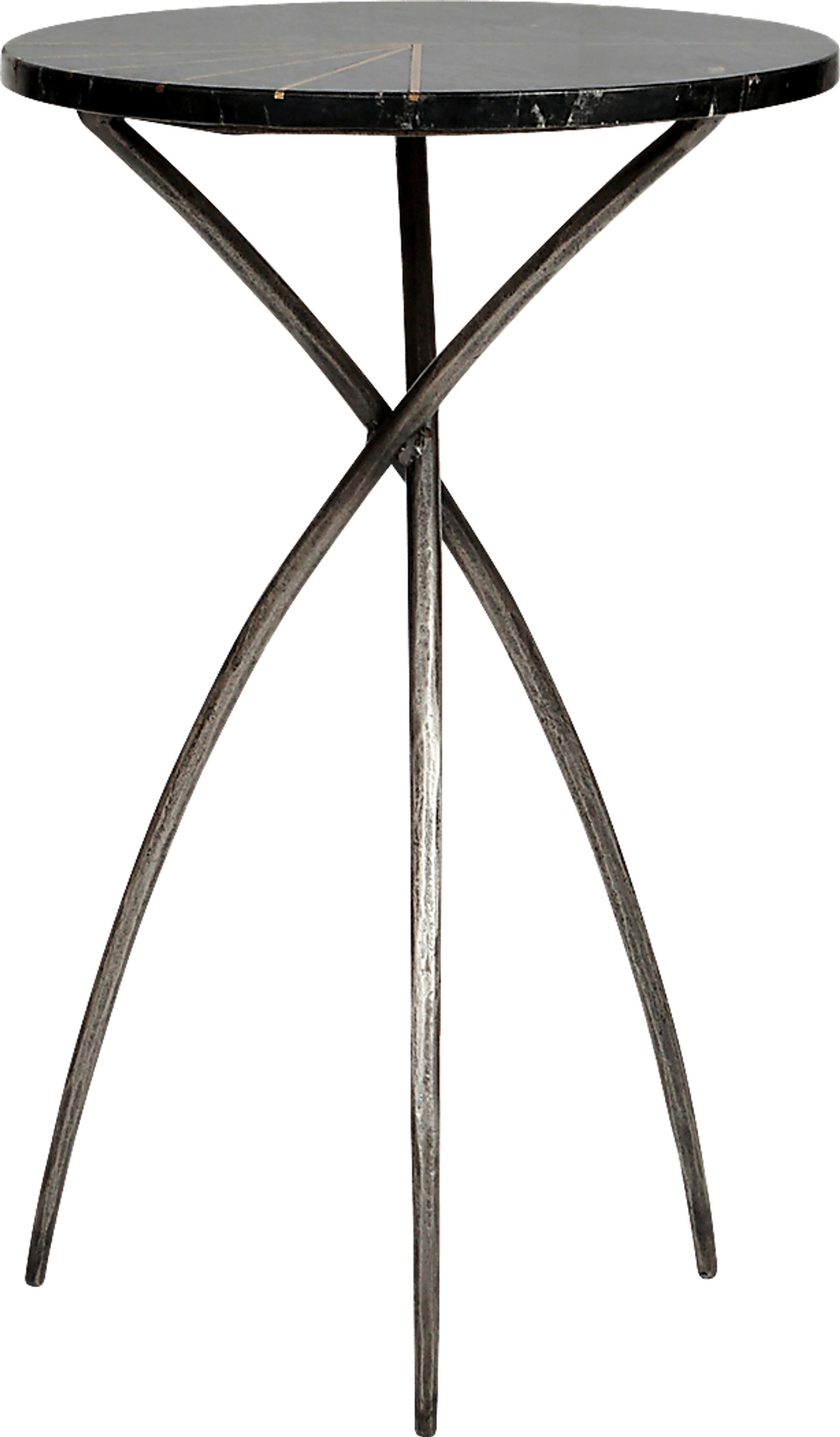 Acreview Brass End Table - Image 2